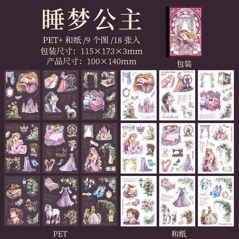 Fairy‑Tale Themed Sticker Book