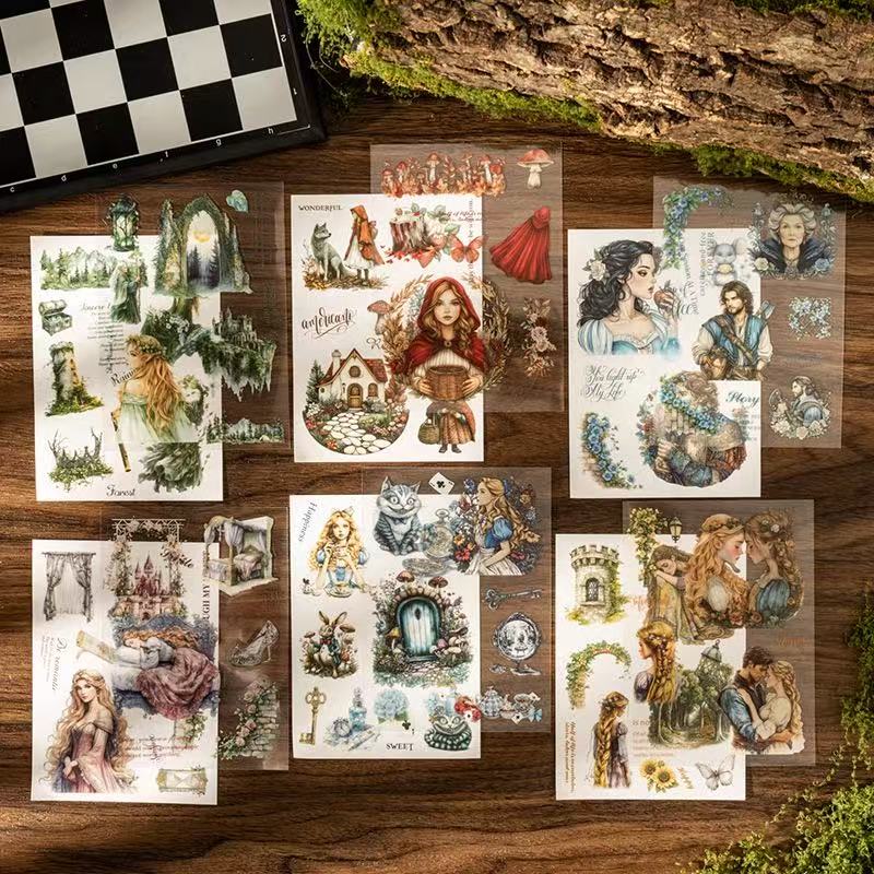 Fairy‑Tale Themed Sticker Book