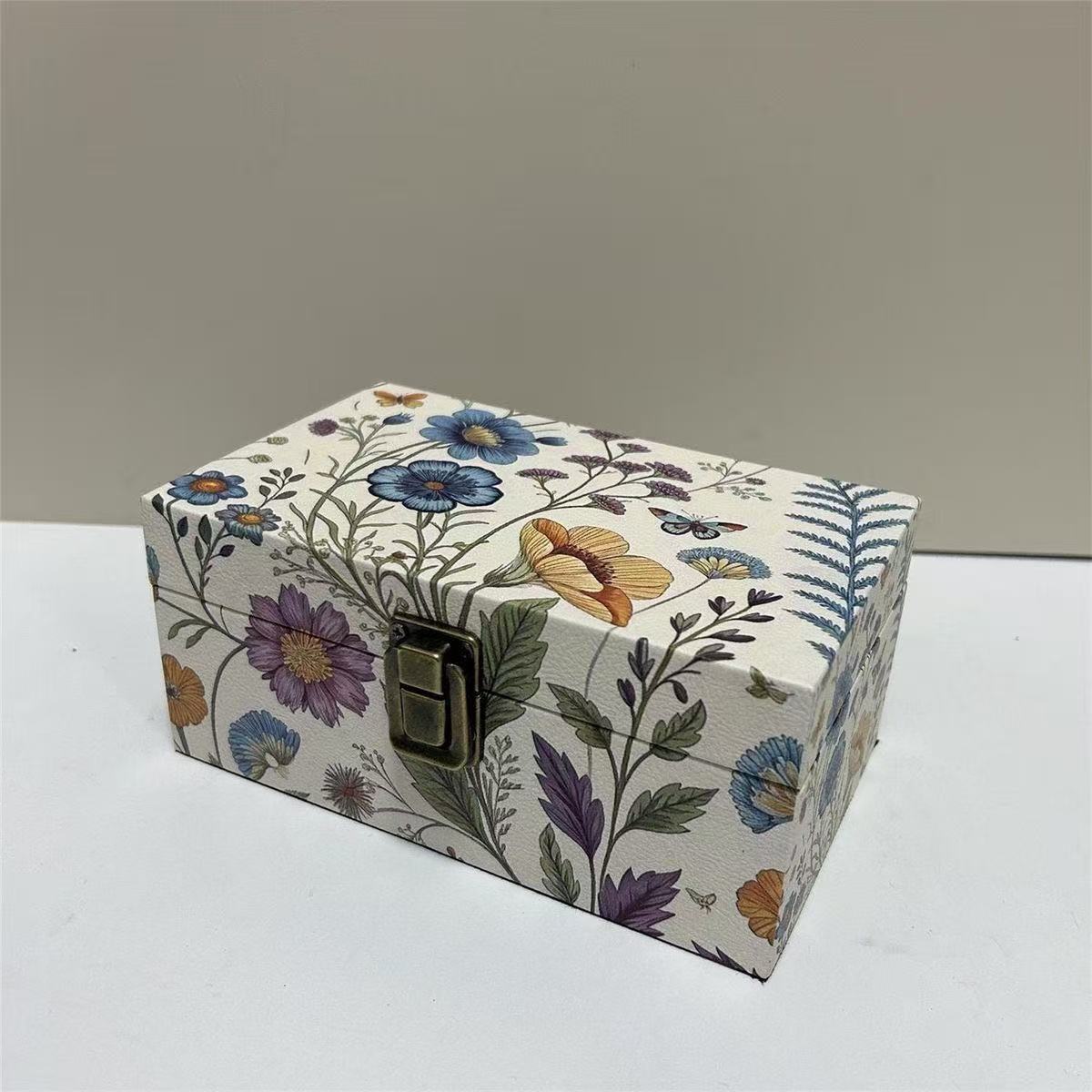 D0015 Flower Wooden Box