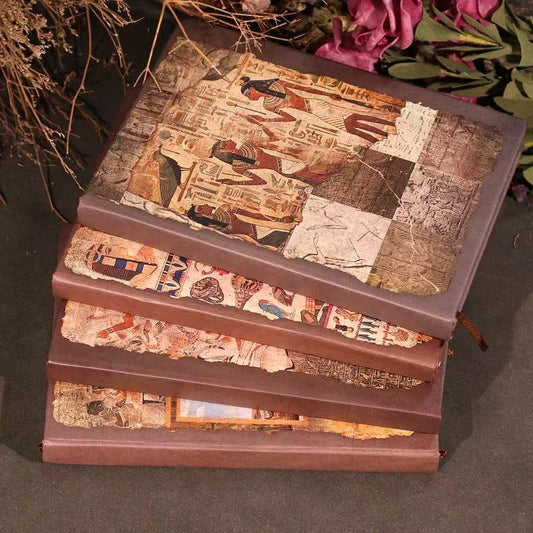 Retro Egyptian-style A5 Journal Paper Books 110 pages
