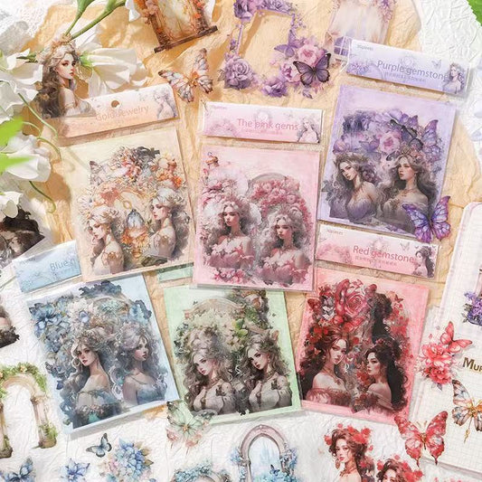 Fairy Girls PET Stickers 30 Sheets Per Pack