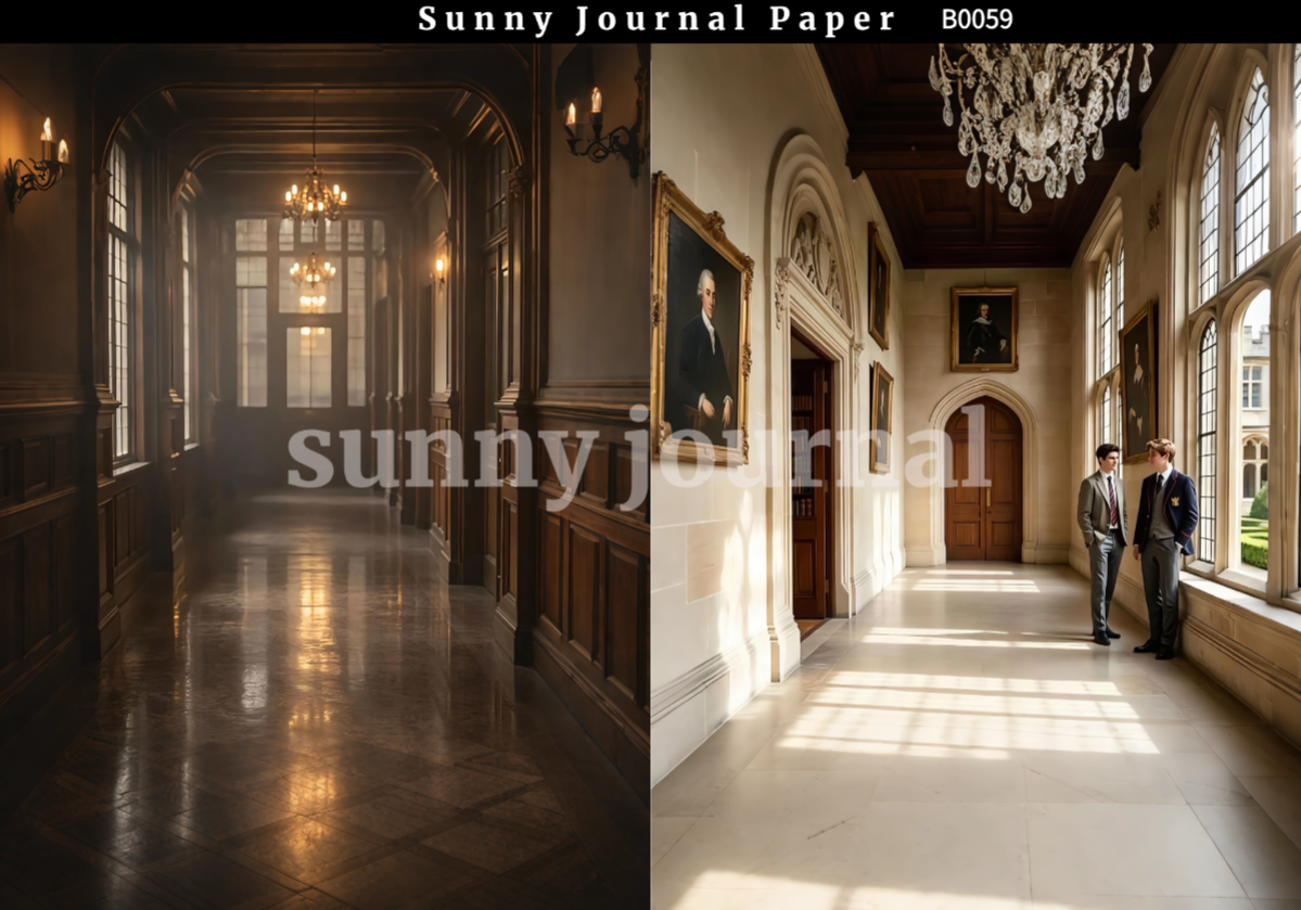 B0059-Court & School Background Paper A5 paper 10pcs no repeat