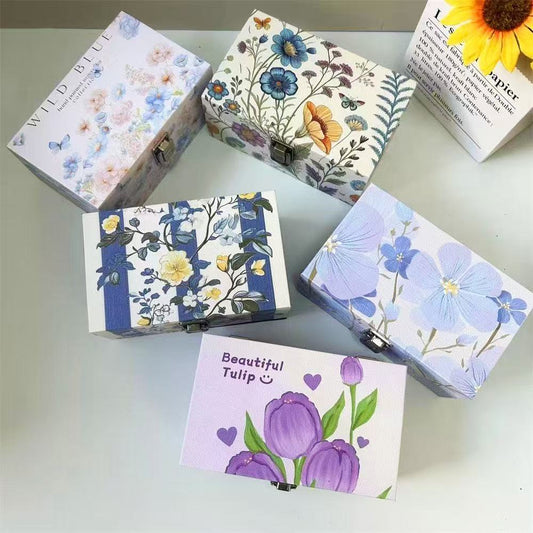 D0015 Flower Wooden Box