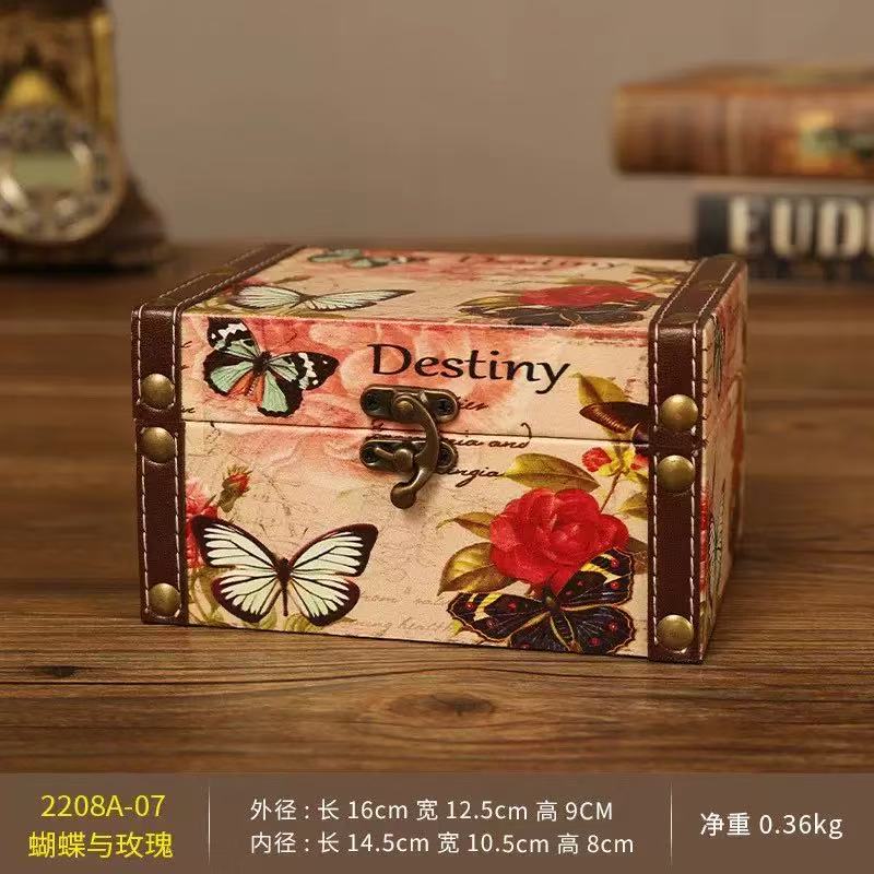 D0017 Butterfly Wooden Box