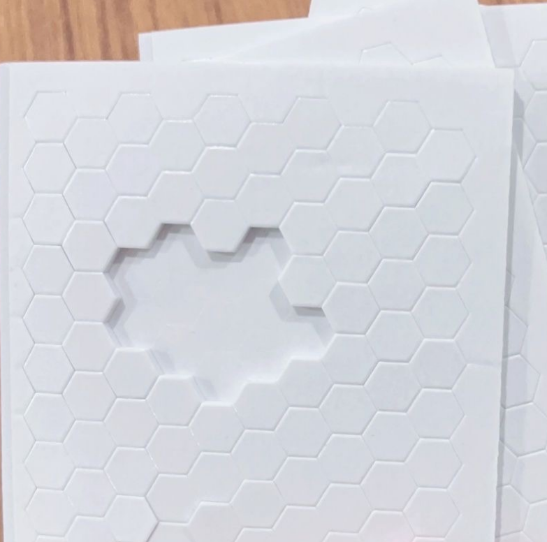 3D Puffy Foam Stickers (Makes the figure pop up fully without showing the background)