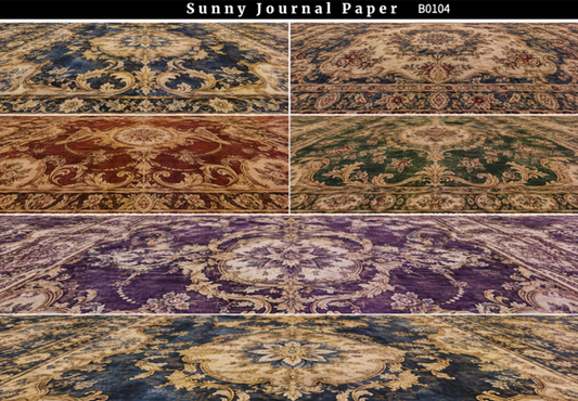 B0104--Multi-Size Ground Horizontal A5 paper 10pcs no repeat