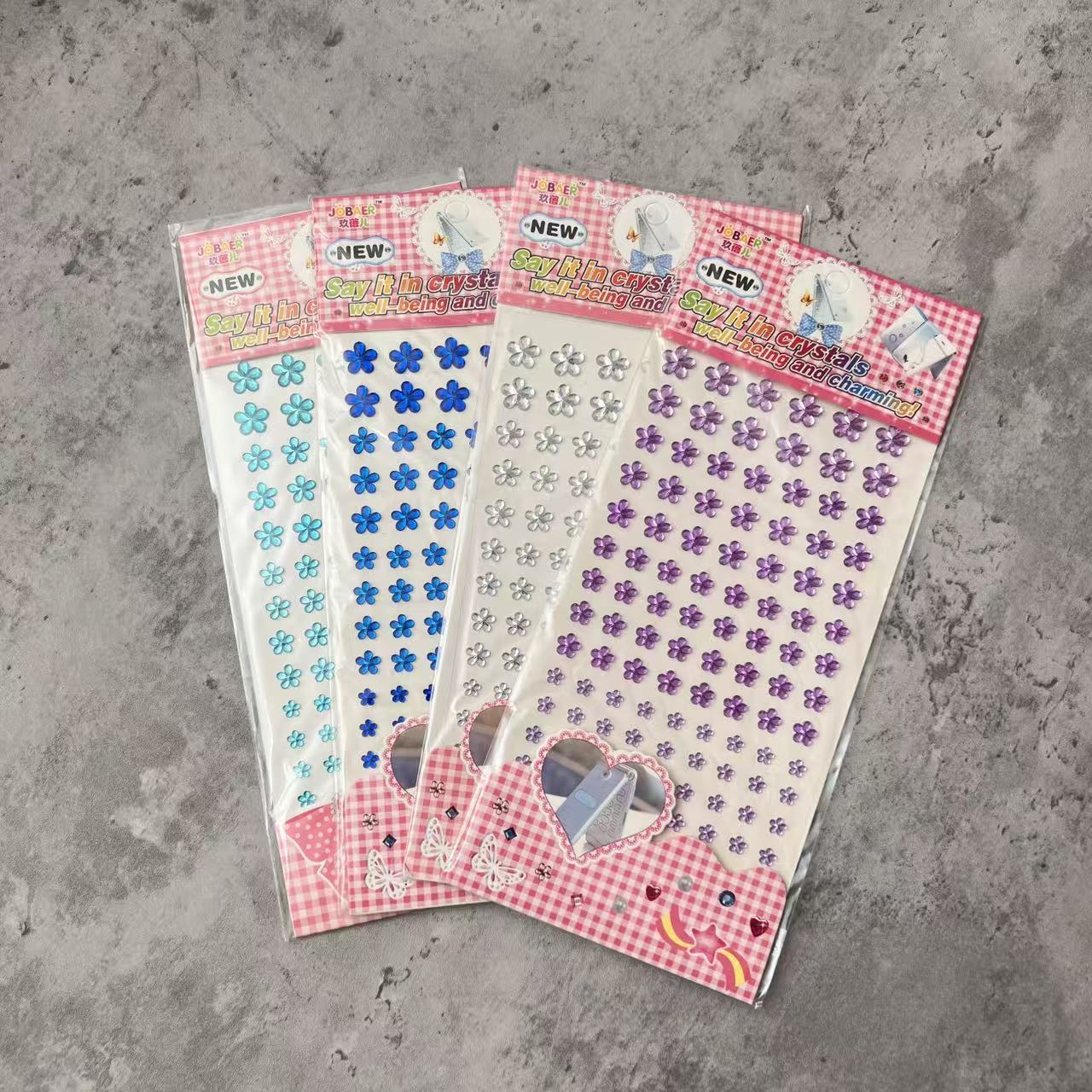 Small Flower 3D Stickers