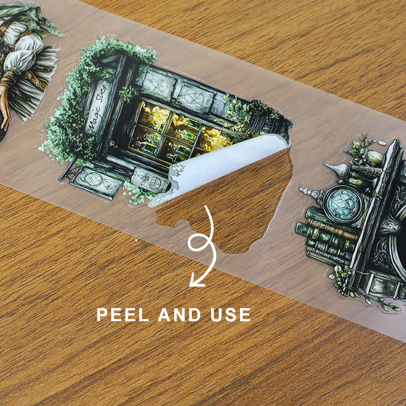 Tape Roll Set 《Forest Magic》4 rolls of PET