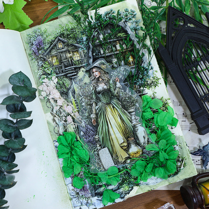 Tape Roll Set 《Forest Magic》4 rolls of PET