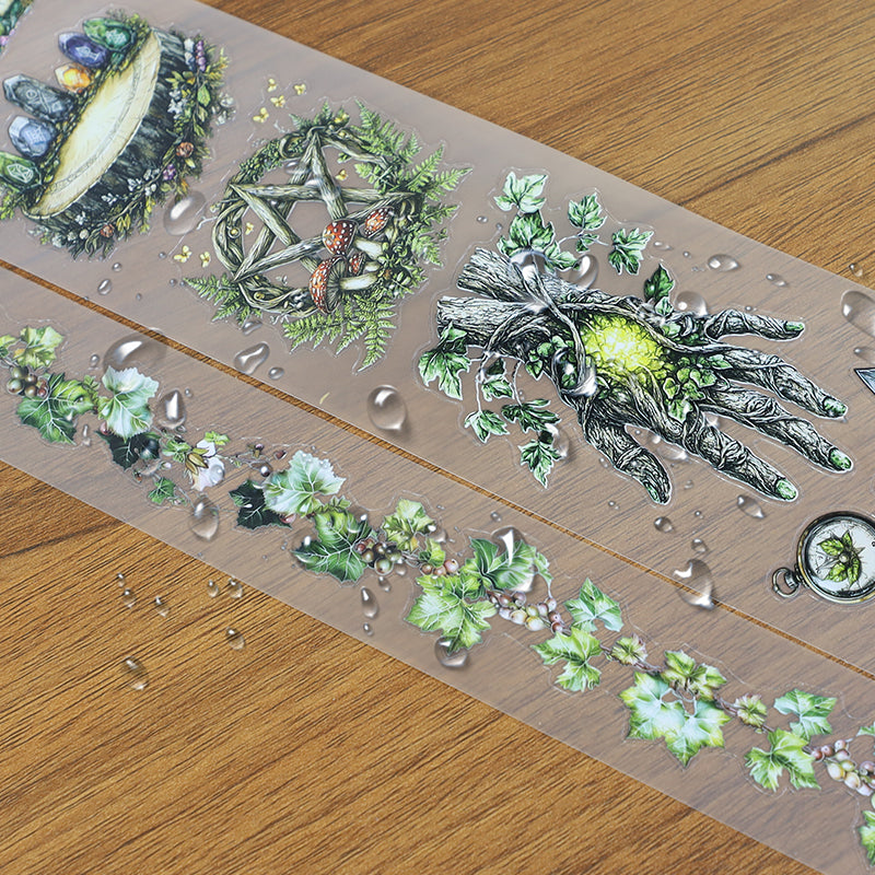 Tape Roll Set 《Forest Magic》4 rolls of PET