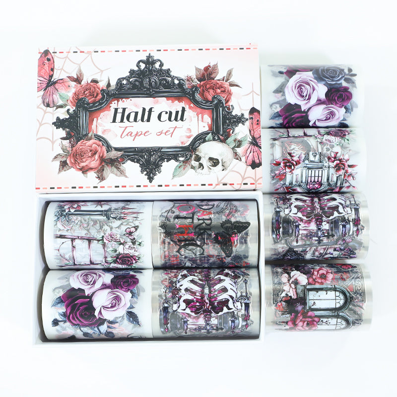 Tape Roll Set 《Gothic Aesthetics》4 rolls of PET