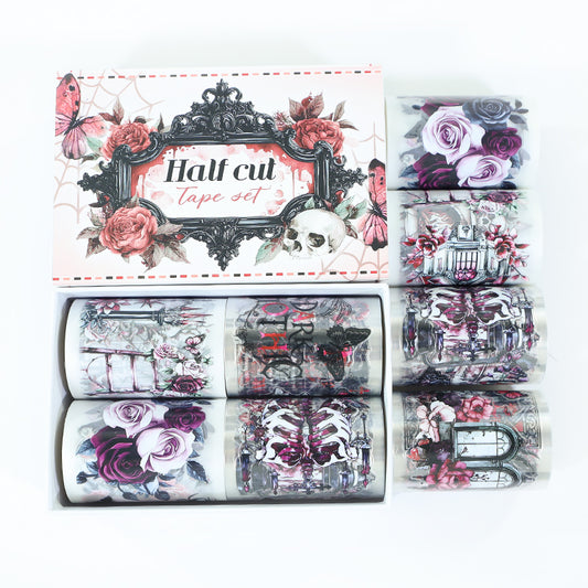 Tape Roll Set 《Gothic Aesthetics》4 rolls of PET