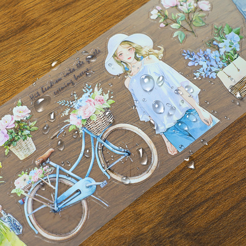 Tape Roll Set《Cool Summer》4 PET Rolls