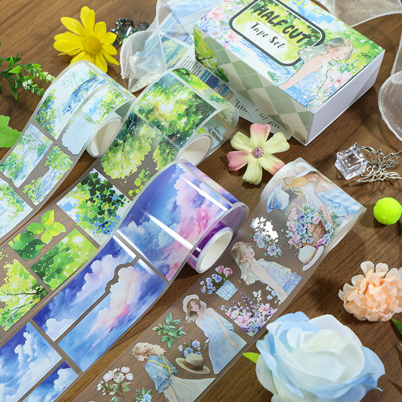 Tape Roll Set《Cool Summer》4 PET Rolls