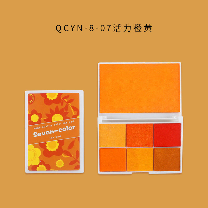 Seven Colors Ink Pad