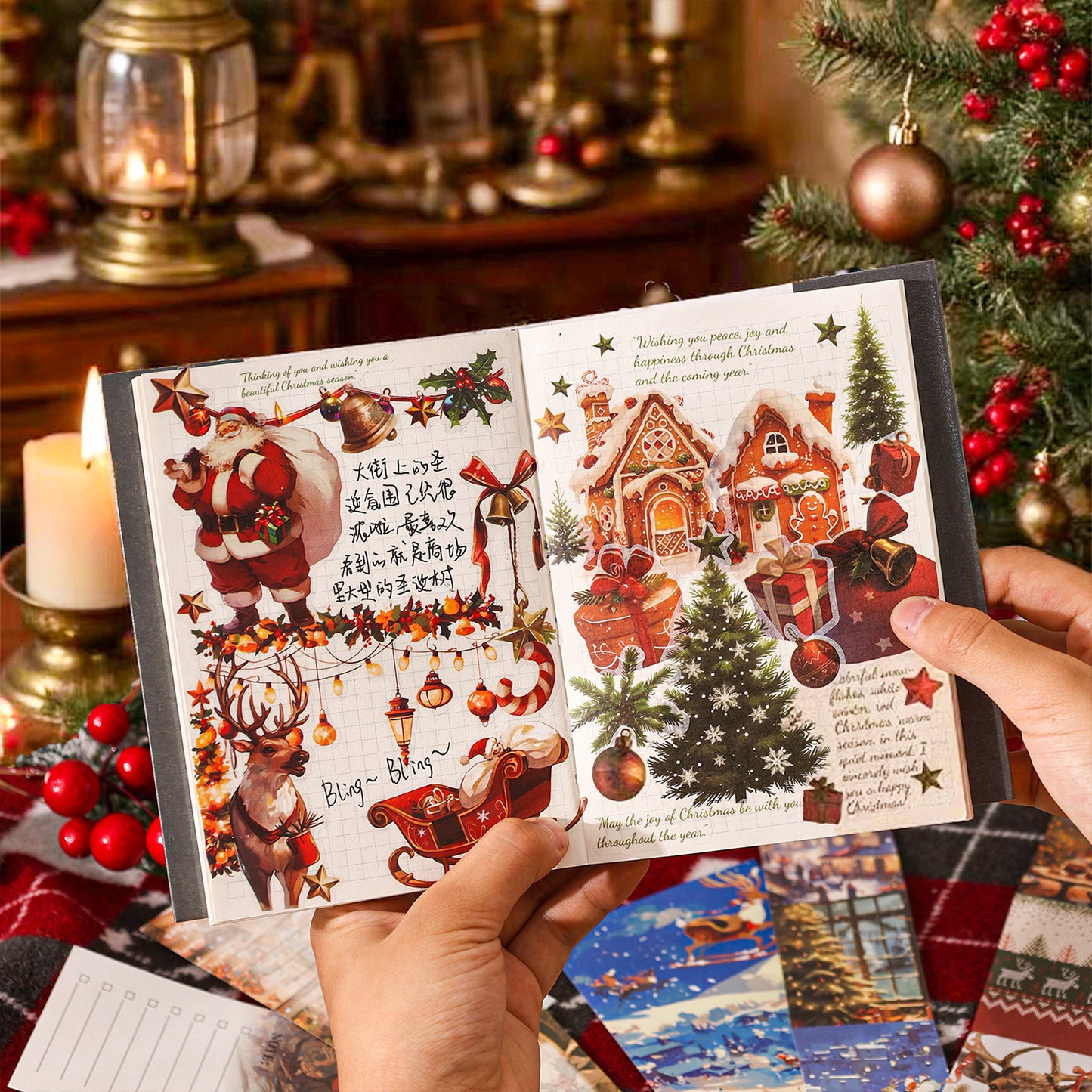 Christmas Themed Journal Set