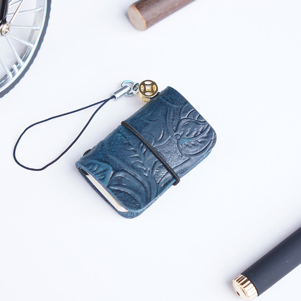 Mini Retro Real Leather Journal Book