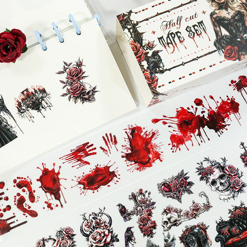 Tape Roll Set《Holloween Whisper》4 rolls of PET Tape