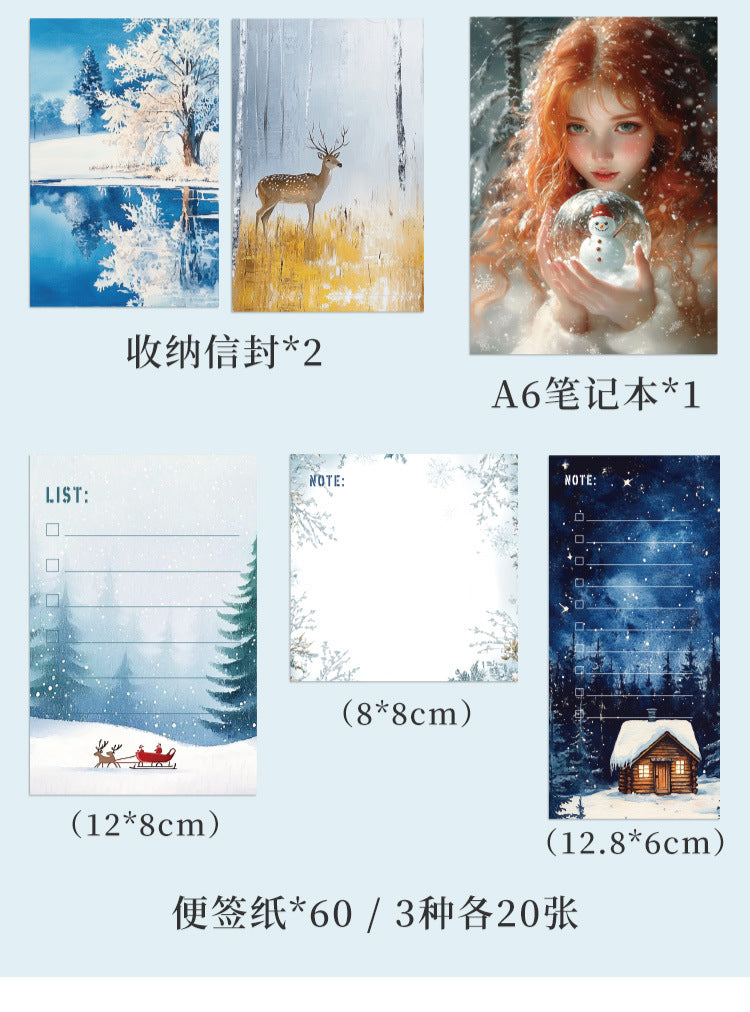 Journal Set---《Gentle Years》Paper/Stickers/Tape/Book