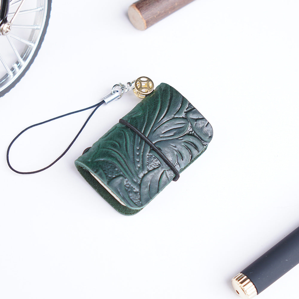 Mini Retro Real Leather Journal Book