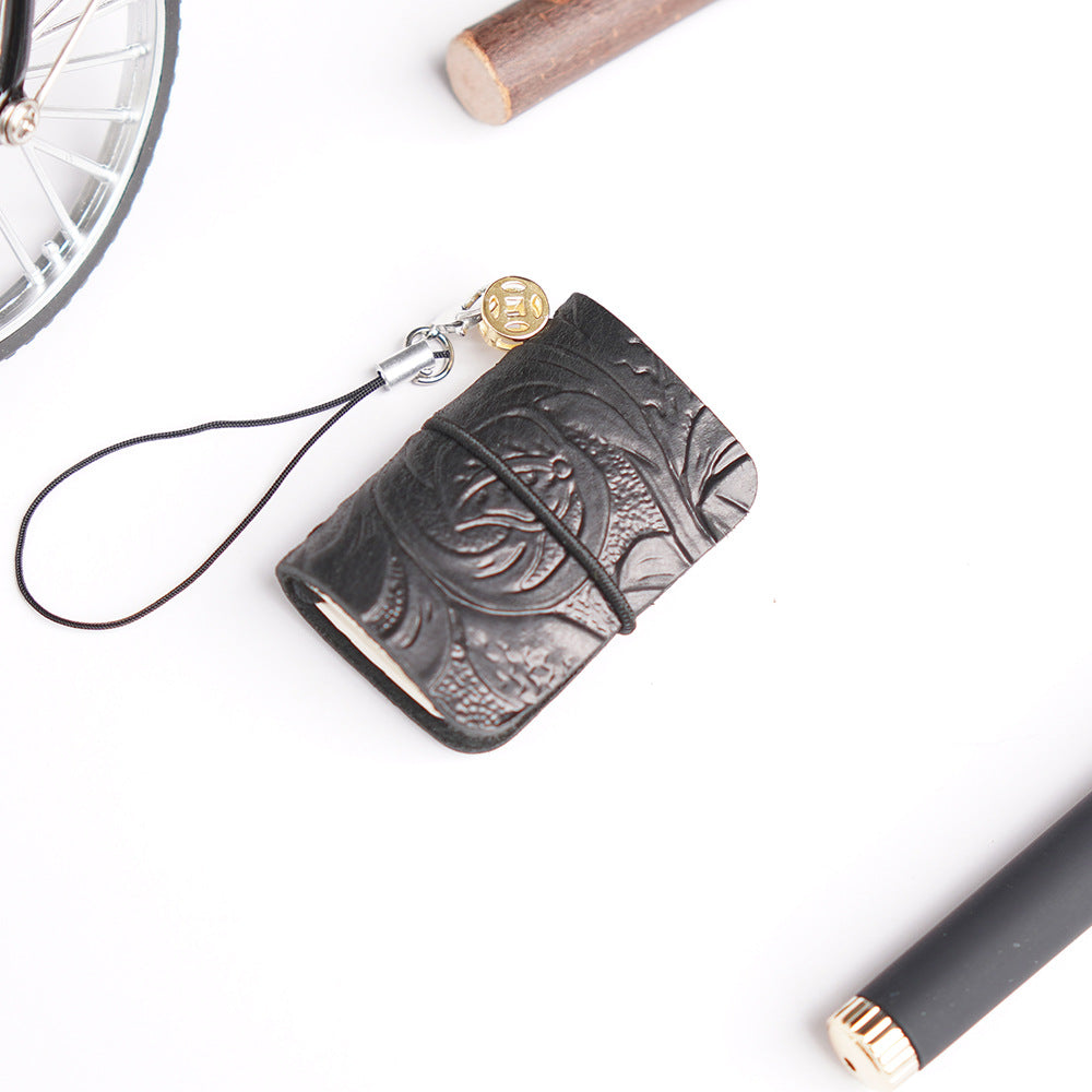 Mini Retro Real Leather Journal Book