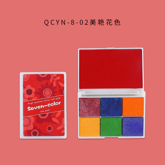Seven Colors Ink Pad