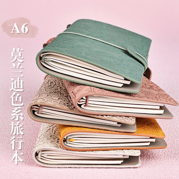A6 vintage patterns journal