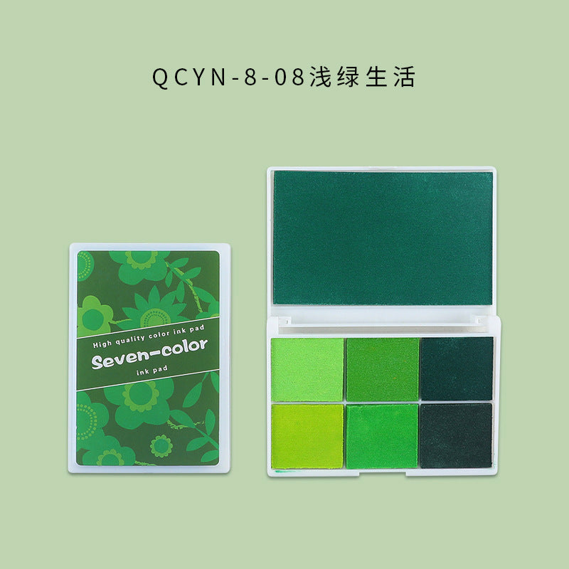 Seven Colors Ink Pad