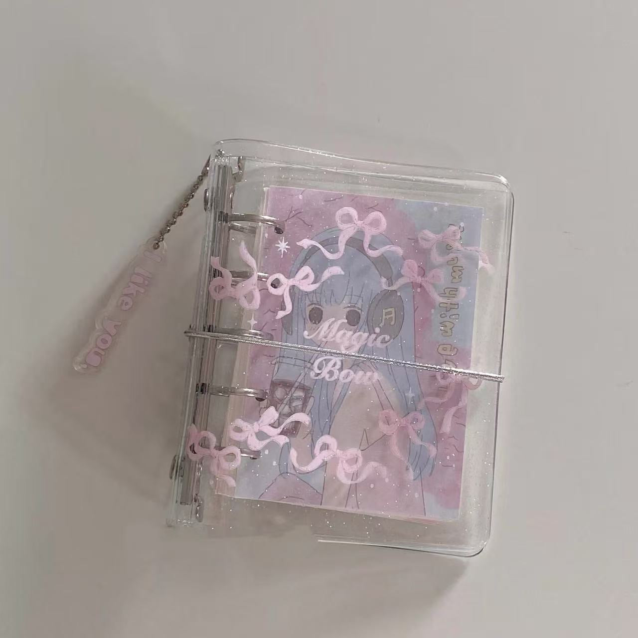 M5 ATC Pink Bow Binder(only cover)