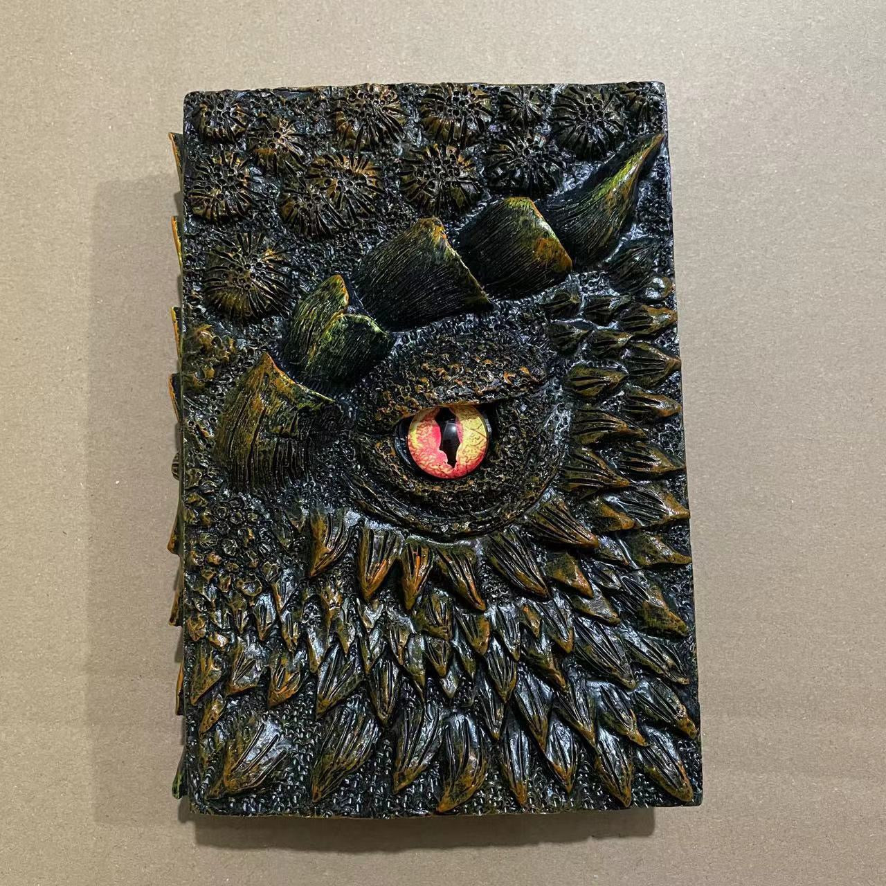 A5 Dragon Eye Journal Book (blank inner pages)
