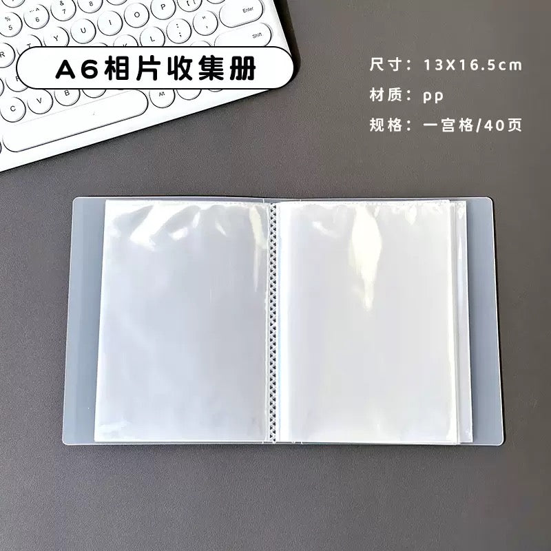A5/A6/ATC Storage Card Album