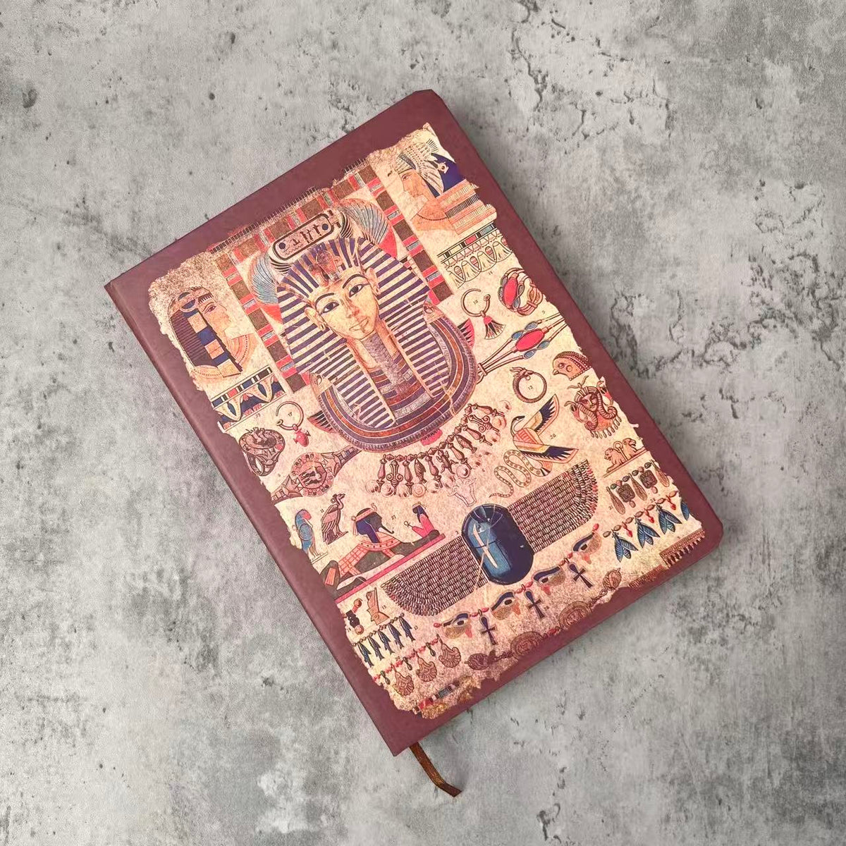 Retro Egyptian-style A5 Journal Paper Books 110 pages