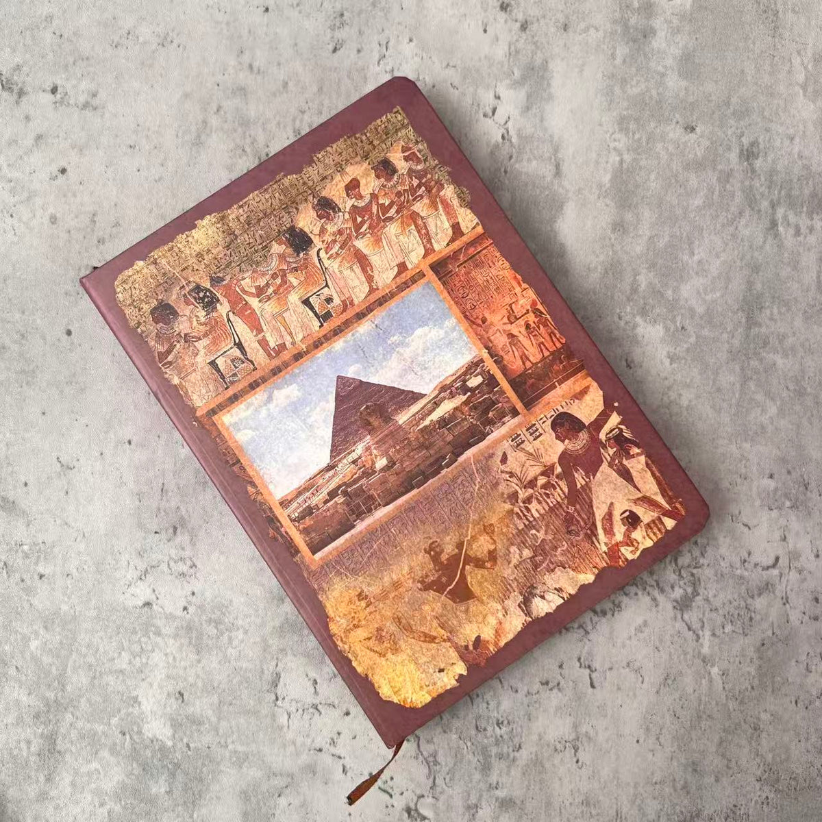 Retro Egyptian-style A5 Journal Paper Books 110 pages