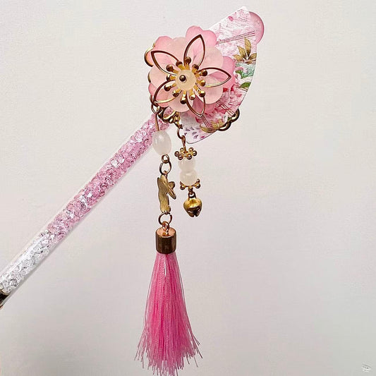 Handmade Knife-Sakura Rabbit Pen Cutter for Journaling