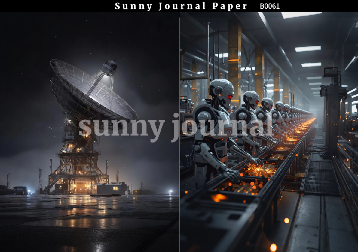 B0061-Second Planet, Outer Space, Cosmic Immigration Paper A5 paper 10pcs no repeat