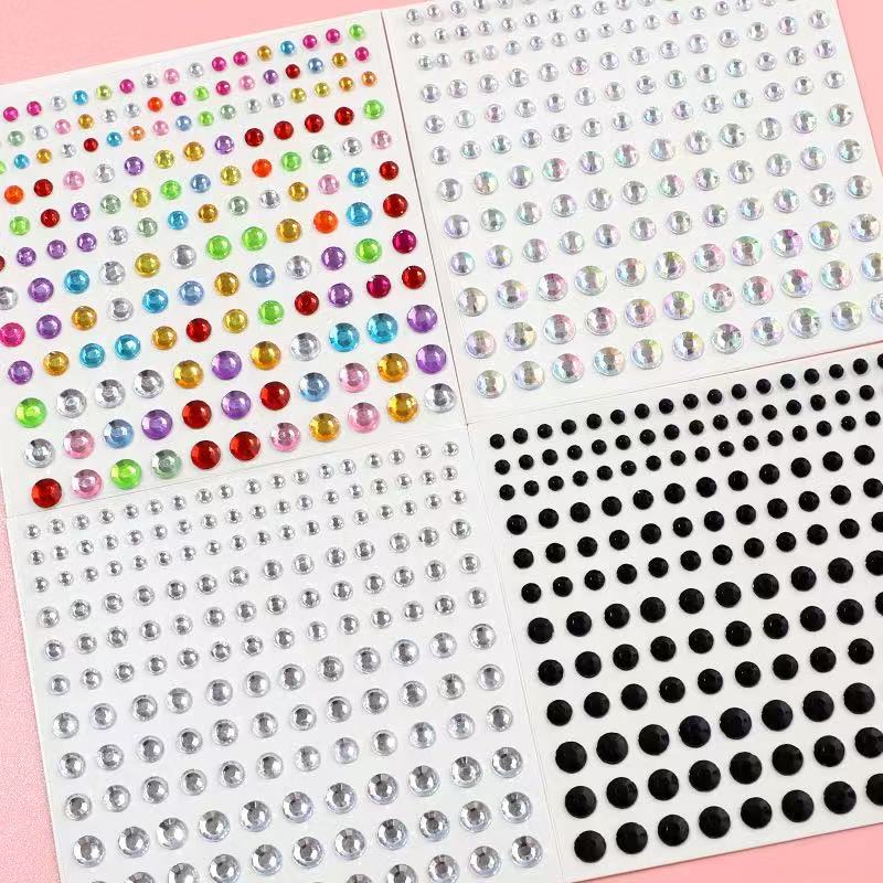 Rhinestone 3D Stickers Gems For Journaling