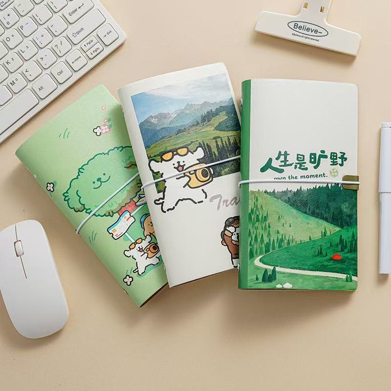 A6 Loose-leaf Planner Custom Notebook with Color UV Printed Cover