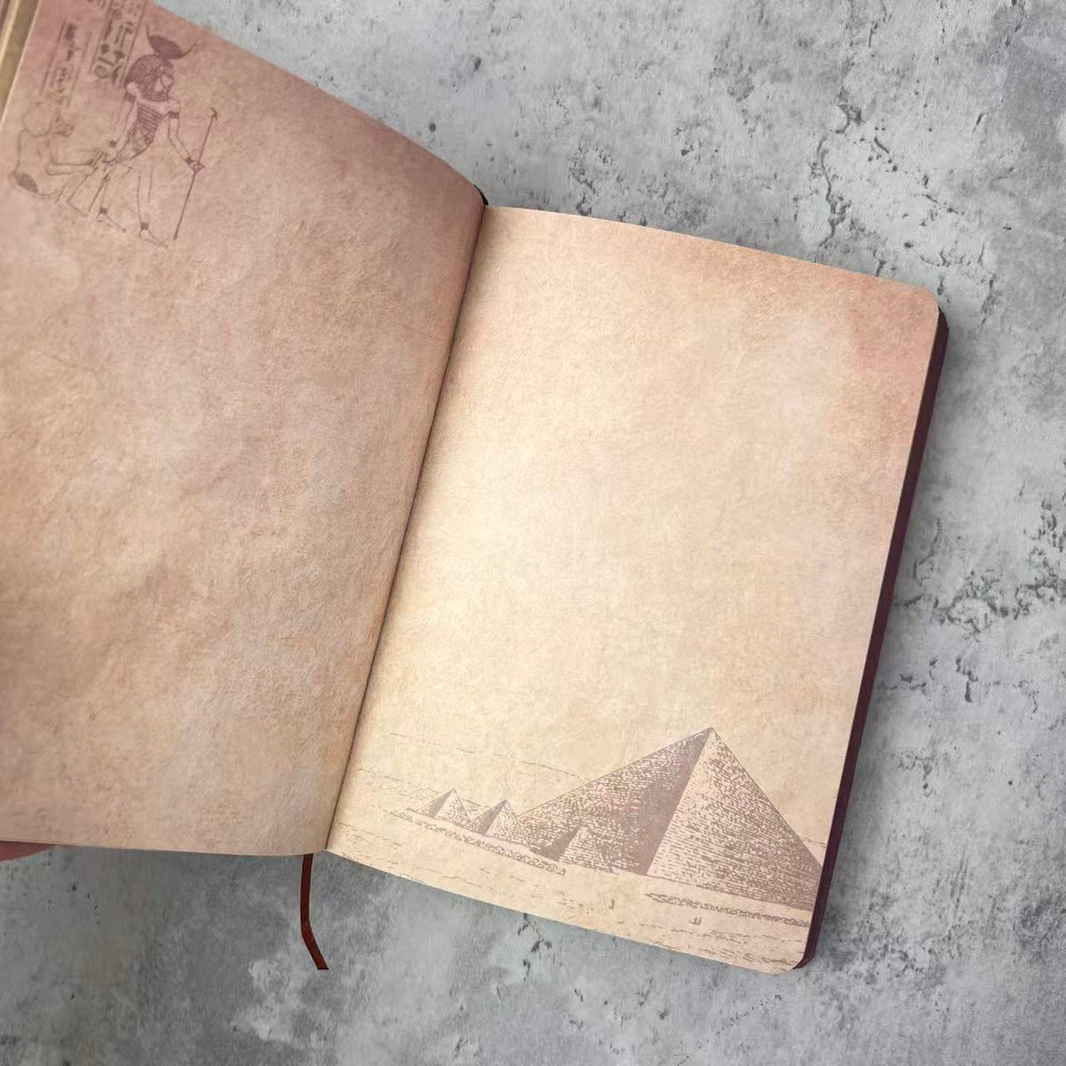 Retro Egyptian-style A5 Journal Paper Books 110 pages