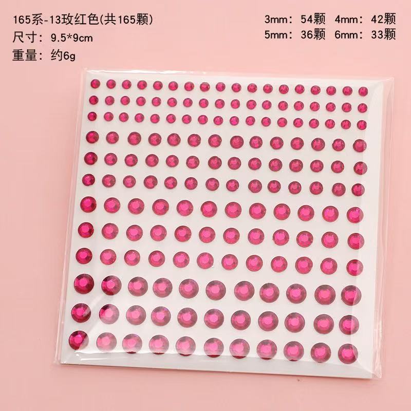 Rhinestone 3D Stickers Gems For Journaling
