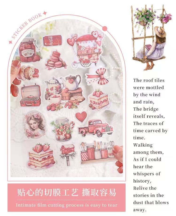 Sticker Book---Vintage Theme《Old Dream Voyage Series》