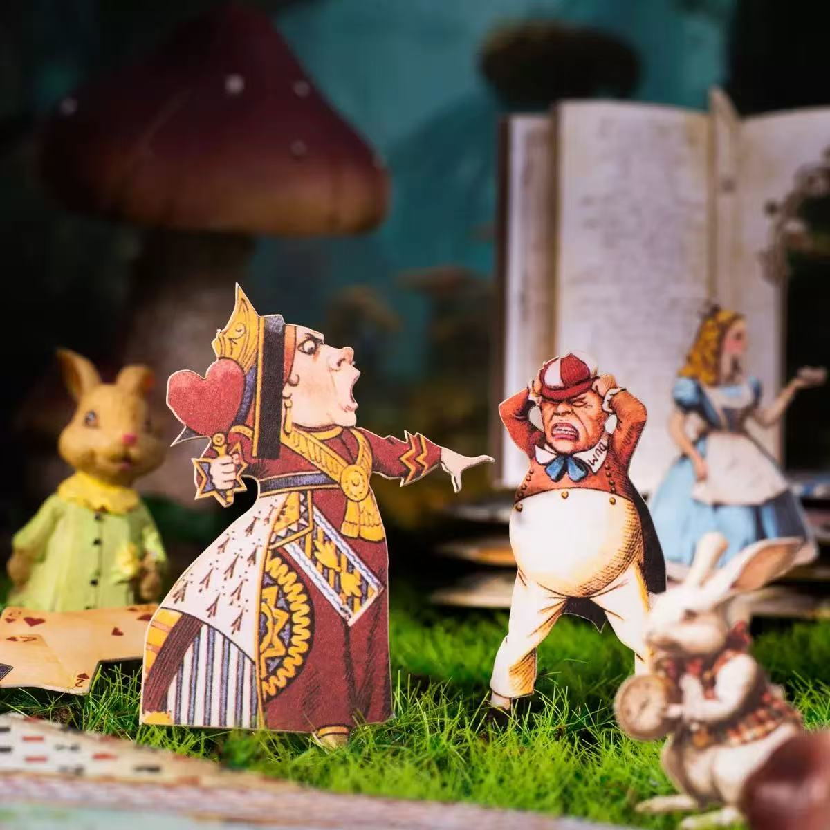 Alice in Wonderland Sticker and Paper Pack 4 design
