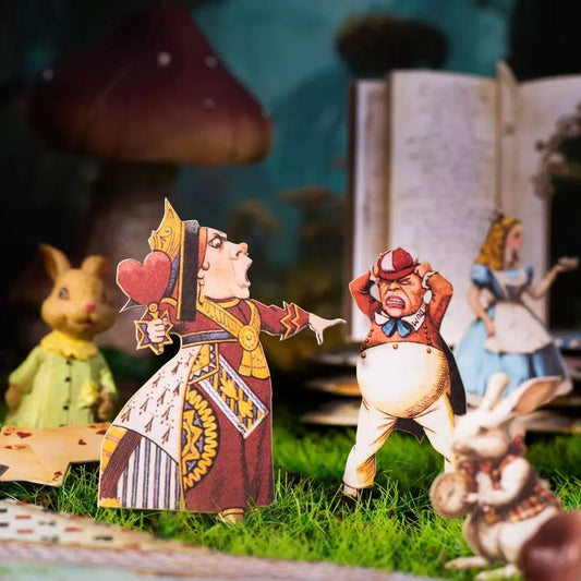 Alice in Wonderland Sticker and Paper Pack 4 design