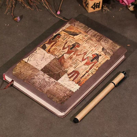 Retro Egyptian-style A5 Journal Paper Books 110 pages