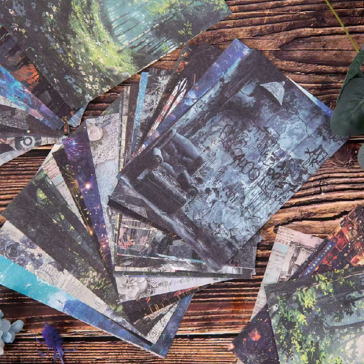 Time‑Fractured Shadows Series Scrapbook Paper 60 Sheets Per Pack