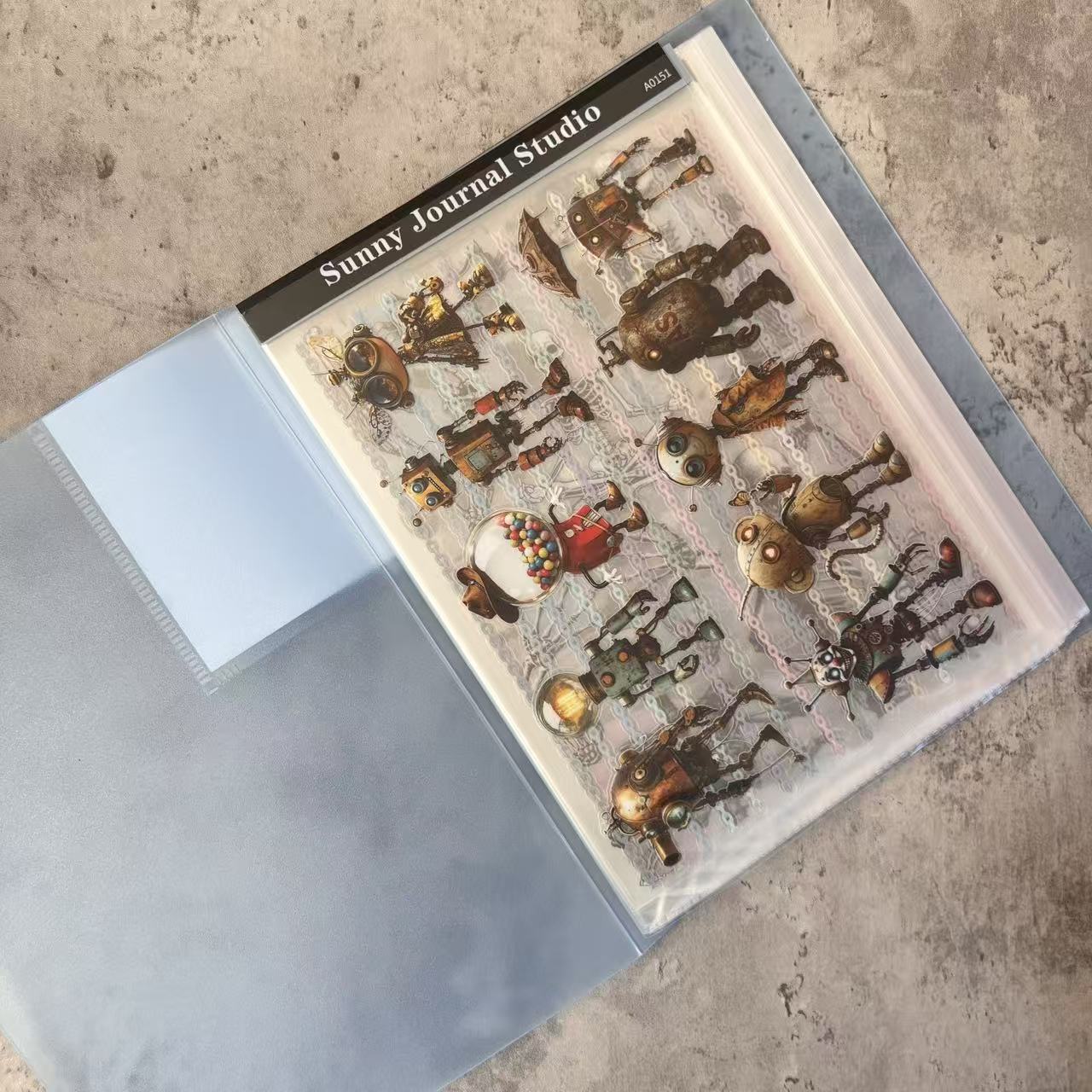 Sunny Pick--A5 Size Storage Card Album (40 inners)
