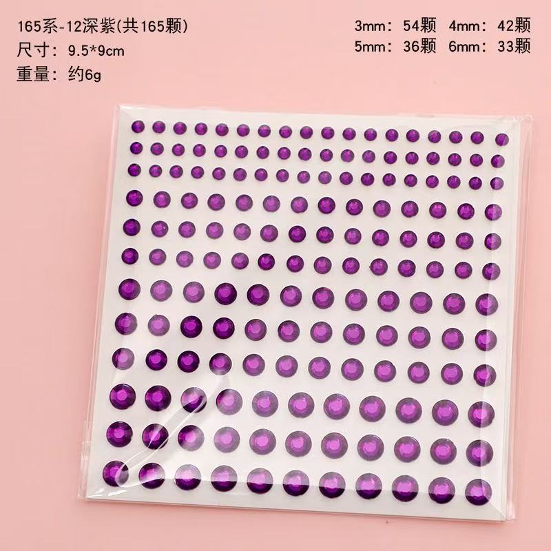Rhinestone 3D Stickers Gems For Journaling