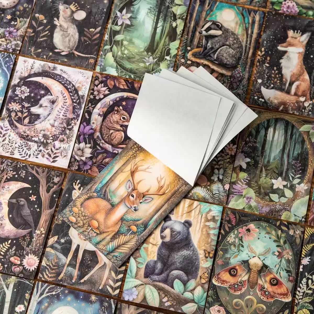 Forest Magic Animal Scrapbook Paper 30 Sheets Per Pack