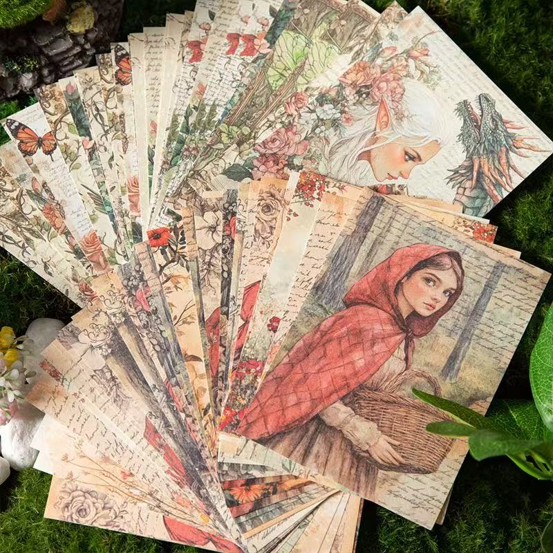 FariyTale Scrapbook Paper 30 Sheets Per Pack