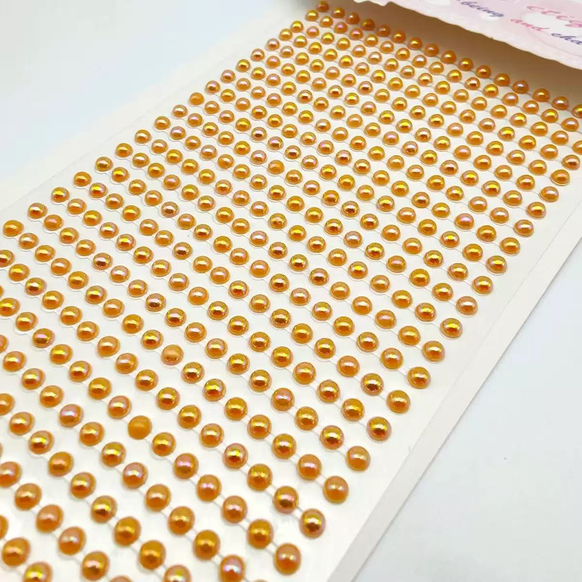 Connected Strip Pearl 3D Stickers
