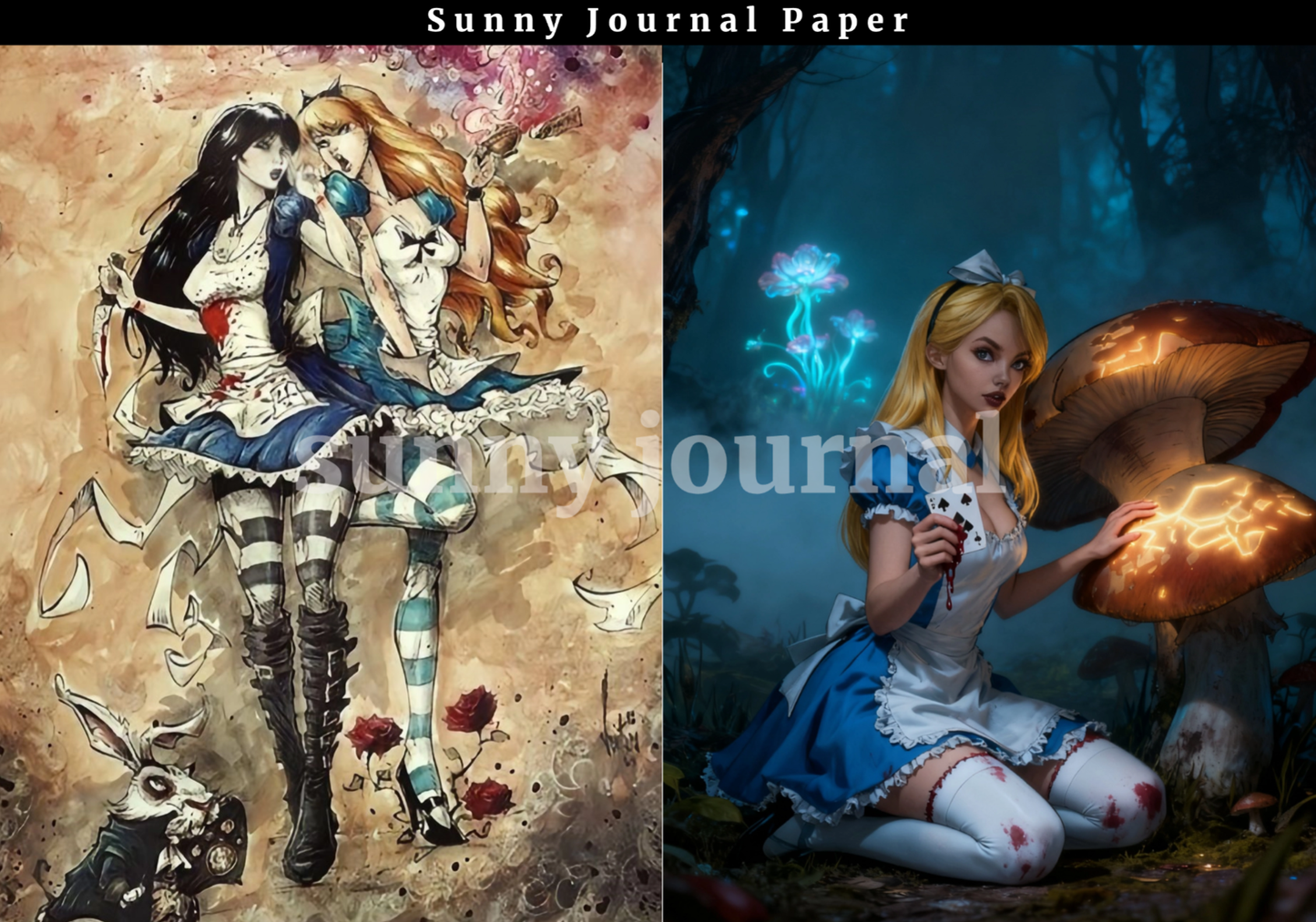 B0024-Dark Twins Alice 20 images no repeat